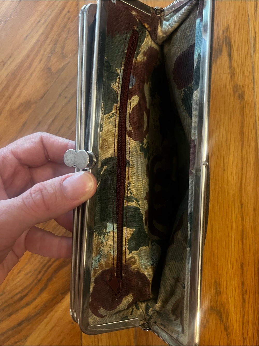 Vintage Hobo International Bronze Wallet - Picture 5 of 5